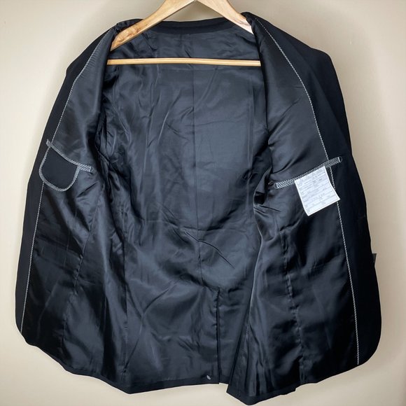 NWT Jearey Men's Slim Fit One Button Blazer - Picture 7 of 16